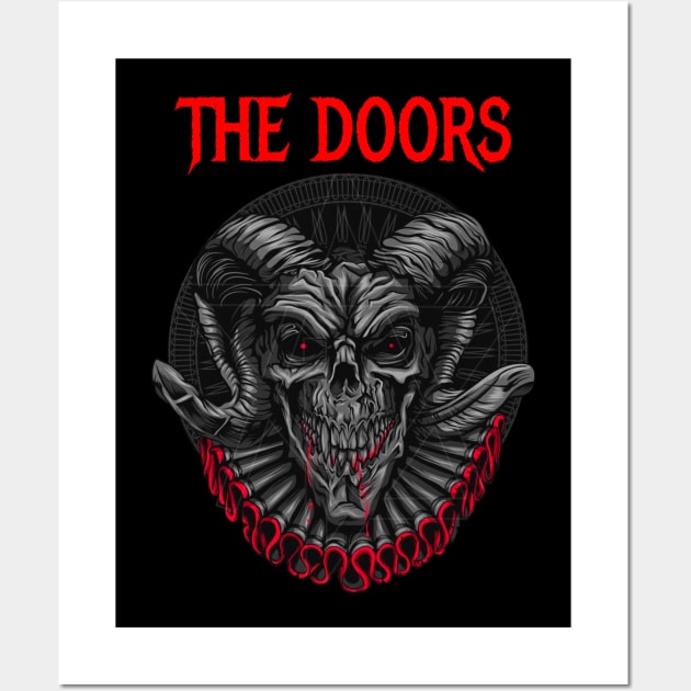 THE DOORS BAND MERCHANDISE Wall Art by Pastel Dream Nostalgia